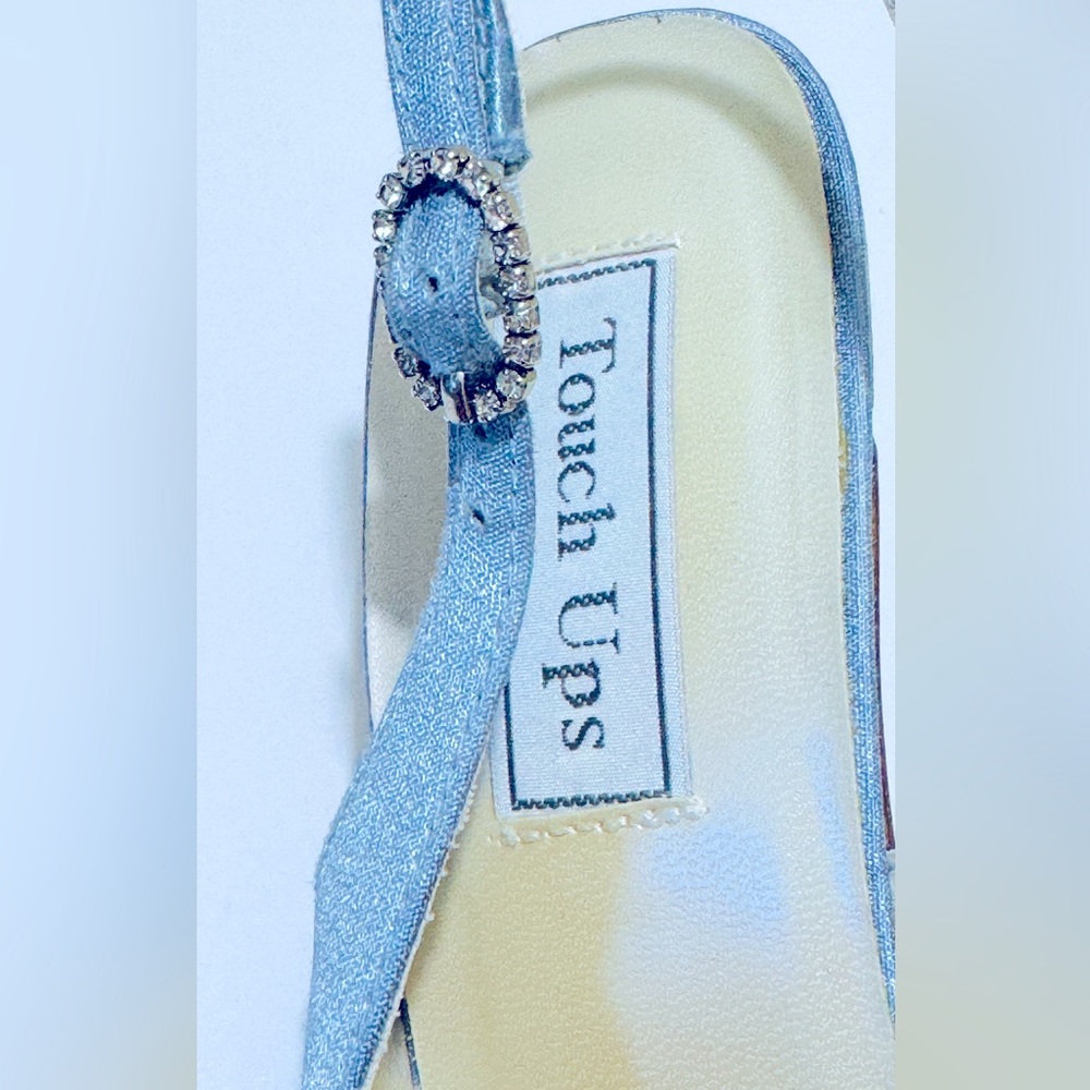 Matching Blue Purse & Shoes Set (Or Sold Separately) Size 8 W - Picture 5 of 10